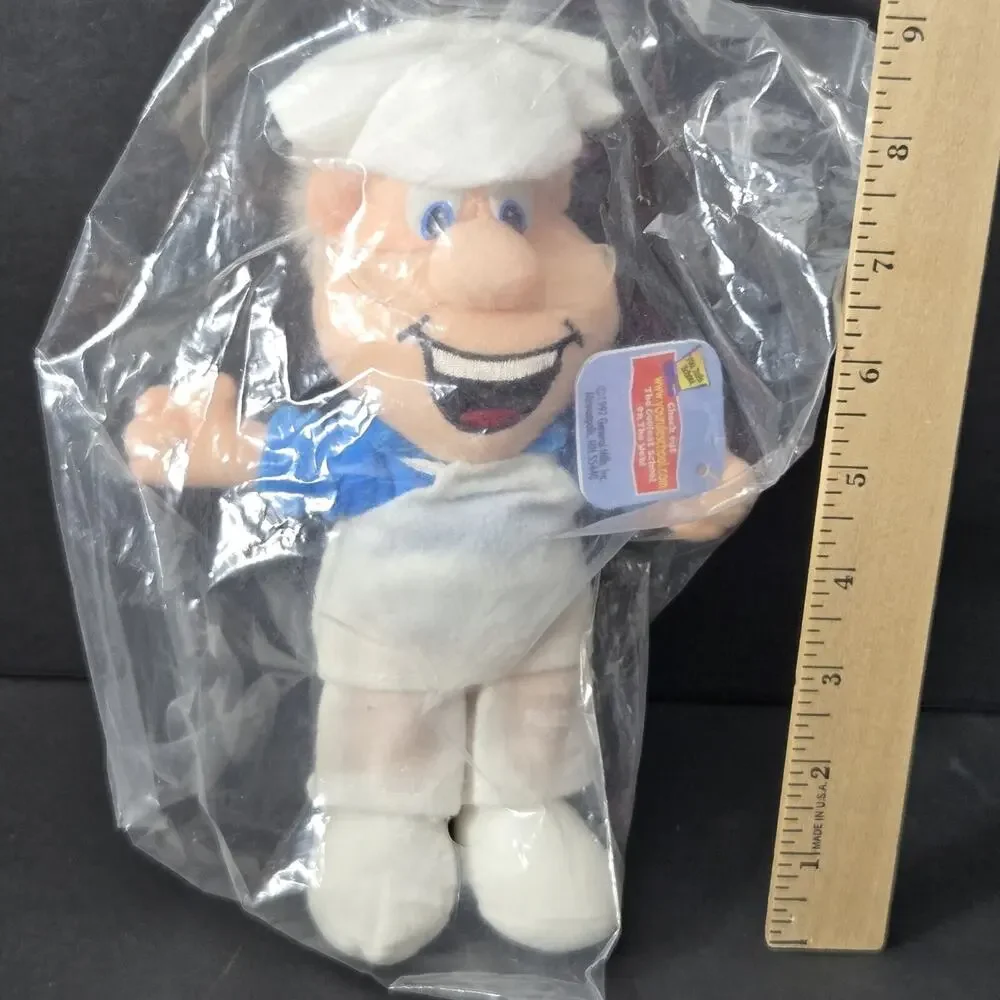 1997 General Mills Breakfast Pals Plush Beanie - Cinnamon Toast Crunch -‎ Baker